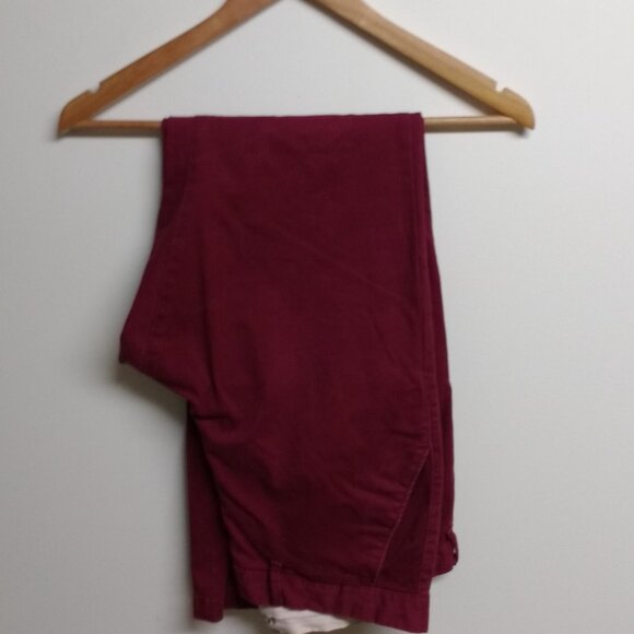 Joe Fresh Red Slim Straight Flex Pants! - Picture 3 of 6